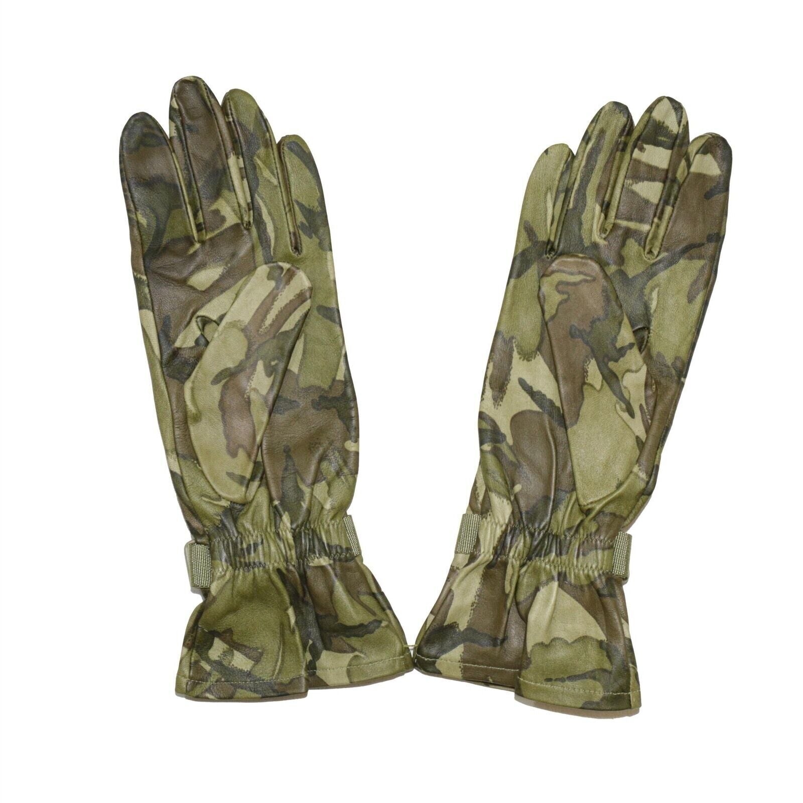 British Army MTP Camo Leather Combat Gloves