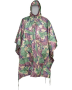 Kombat UK US Style Poncho Green BTP DPM Waterproof Army Outdoors Camping Country