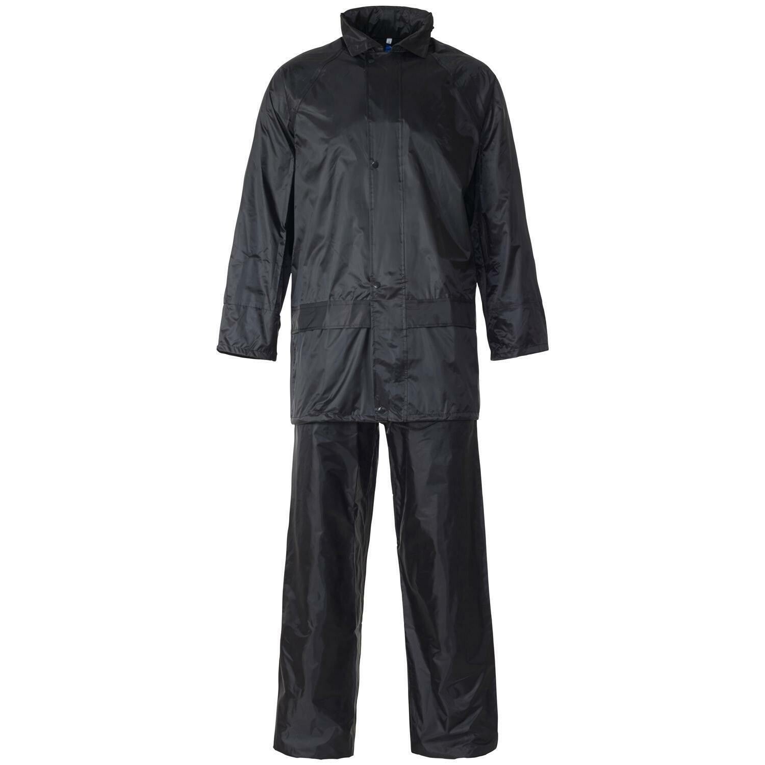 Waterproof Rainsuit | Jacket & Trouser Rain Suit | Hi Vis | Workwear | 5 Colours