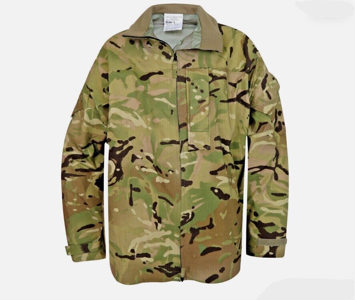 Grade 1 British Army Issue MTP MVP Lightweight Waterproof GORTEX Jacket