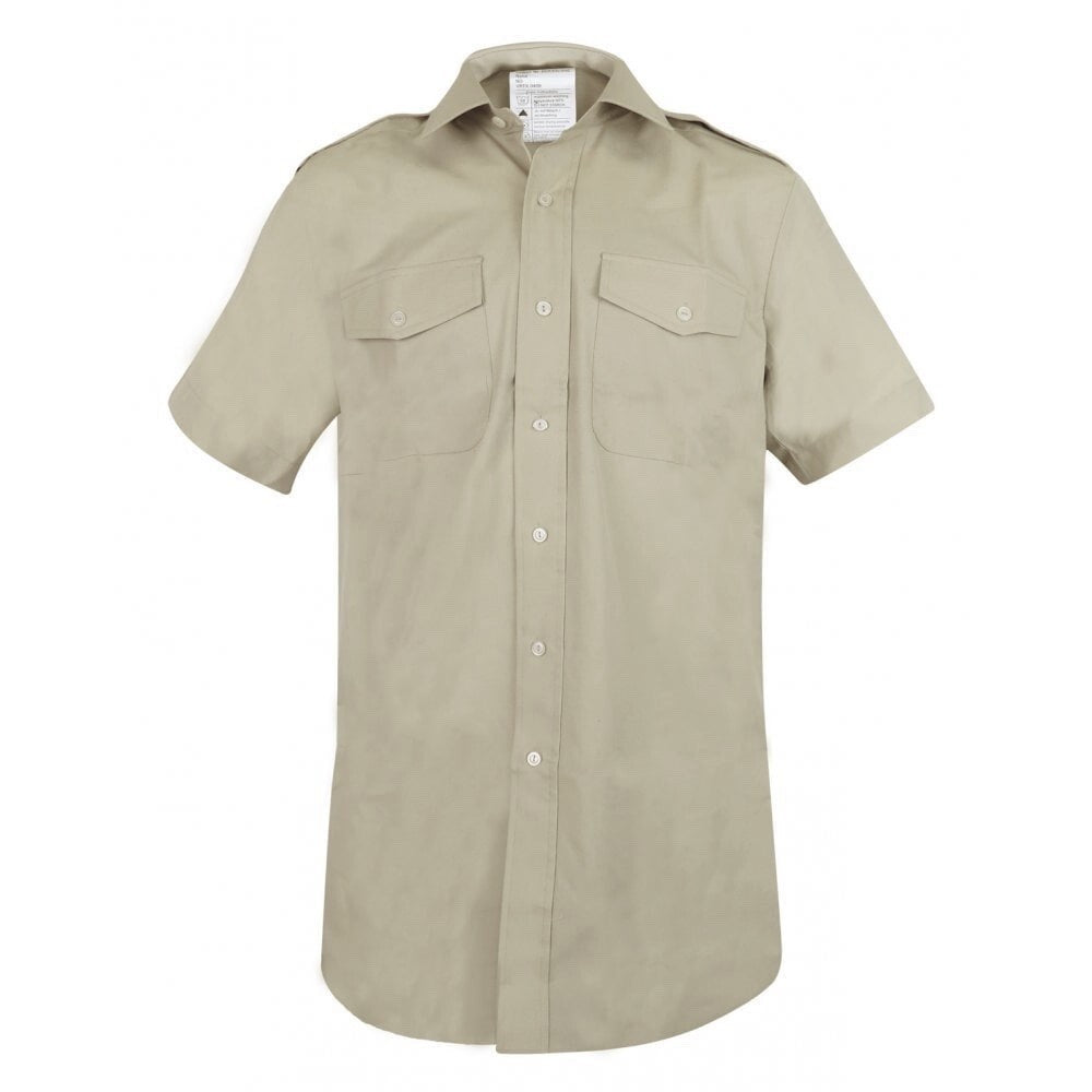 British Army Fawn Shirt Short or Long Sleeve - Grade 1