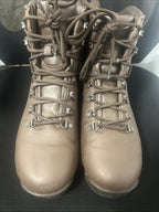 Iturri Brown Leather Patrol Lightweight Combat Boots Size 9M Male UK