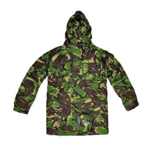 British Army Surplus DPM Windproof Woodland Smock Field Jacket Camouflage Combat