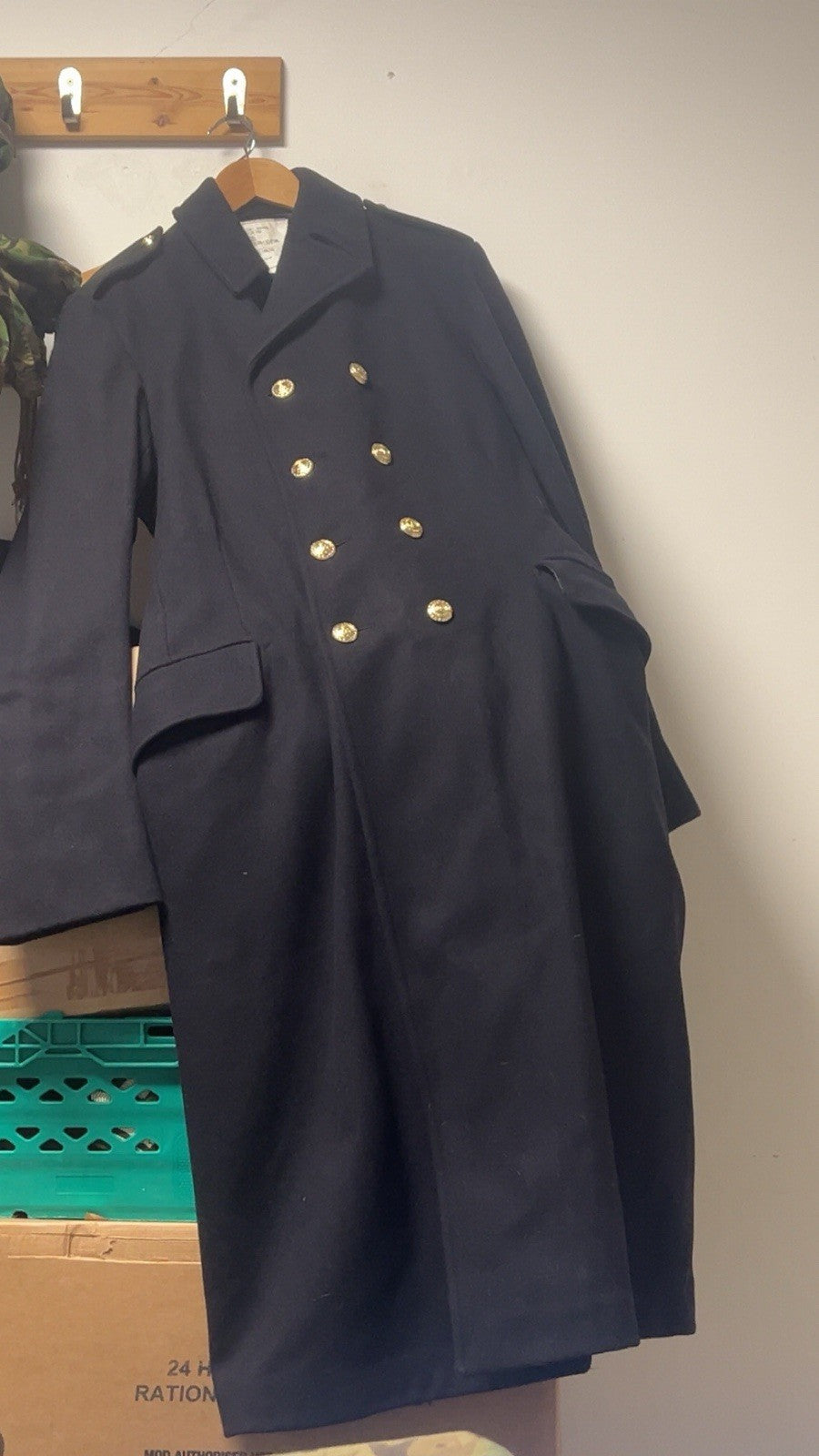 Royal Marine Greatcoat NAVY BLUE OVERCOAT 188/92