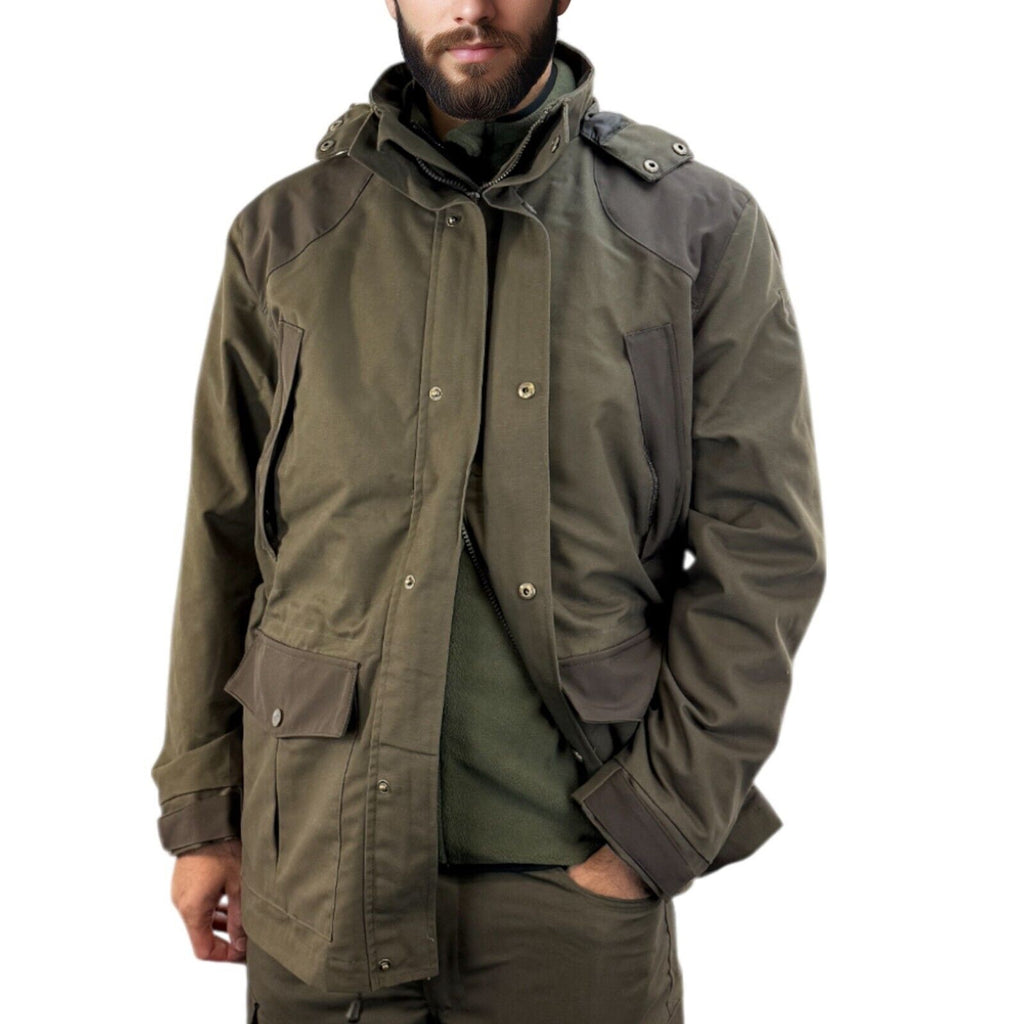 Mens Game Forrester Durable Waterproof Jacket - Hunting Camping Outdoor Raincoat