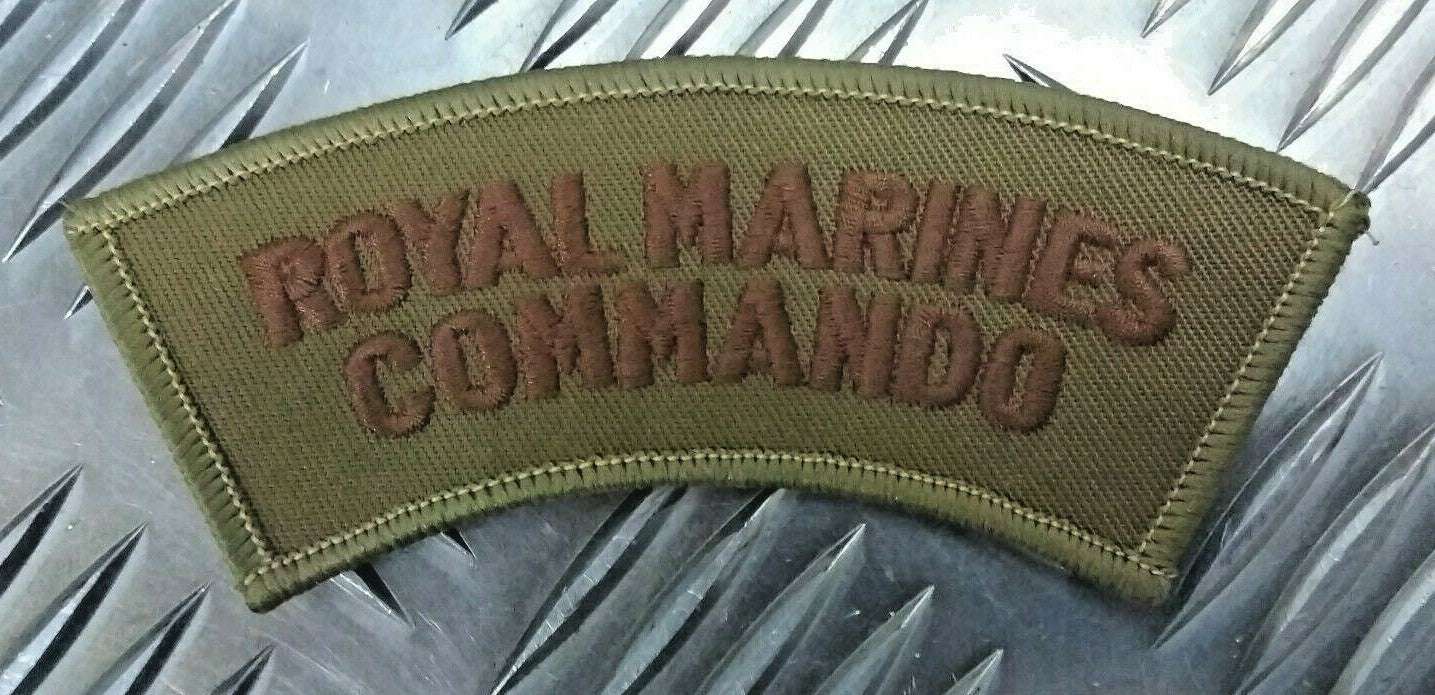 Genuine British ROYAL MARINES COMMANDO' Shoulder Patch PAIR NEW