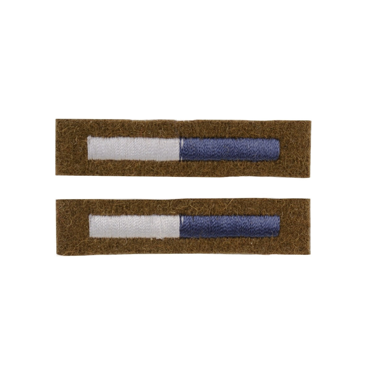 WW2 British Arm of Service Strip Pair - Royal Signals - Repro Military Badge