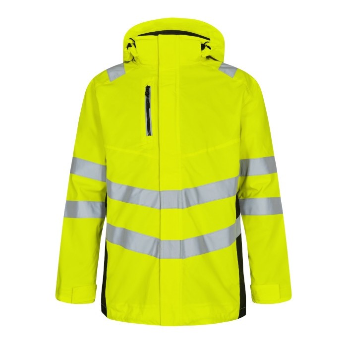 Engel Hi-Vis Waterproof Jacket (Hi-Vis Yellow/ Navy) Safety Work  MEDIUM NEW