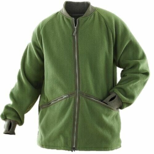 BRITISH ARMY COLD WEATHER FLEECE JACKET - GREEN