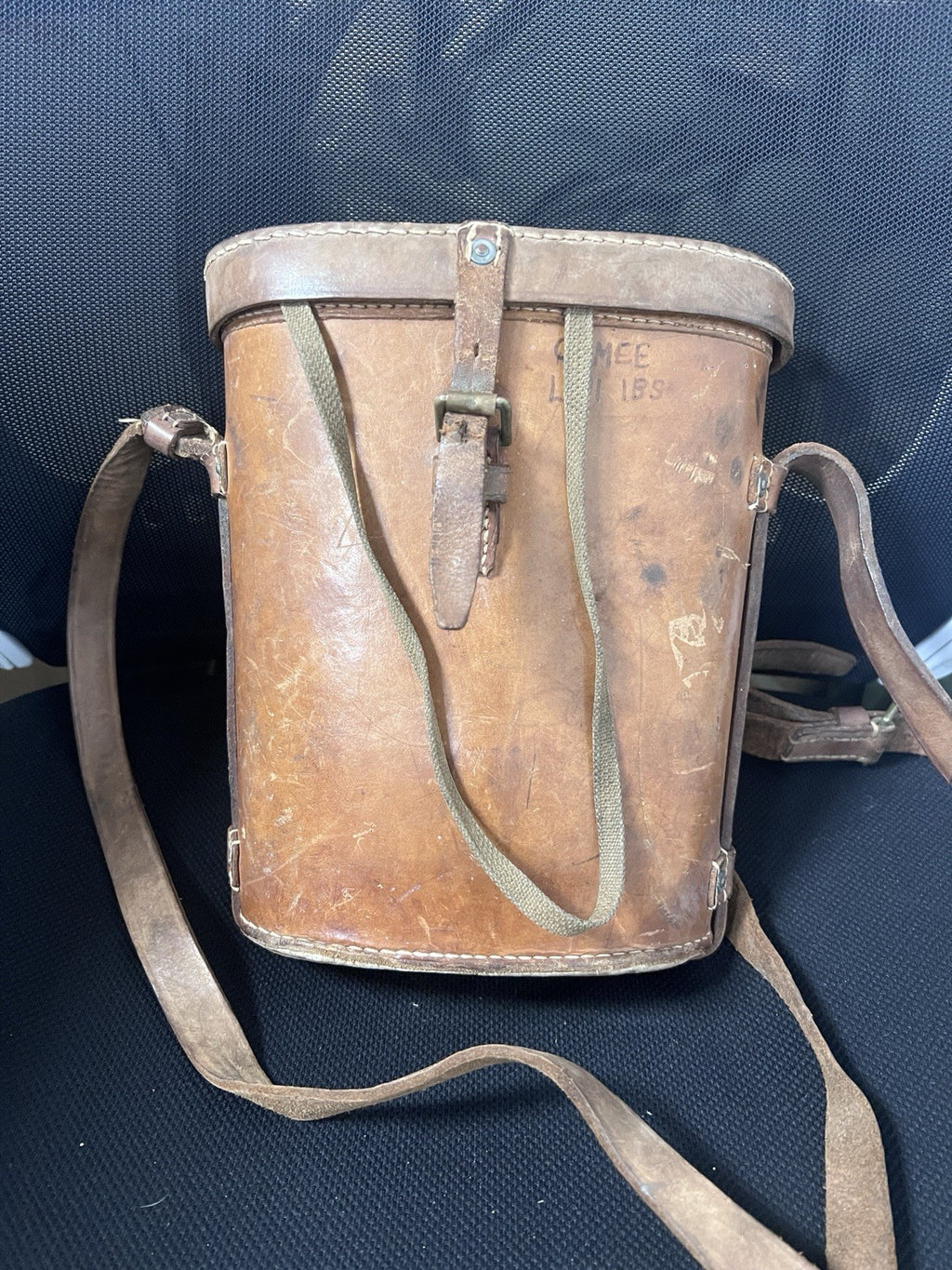 British WW2 Bino Prism NO5 MK2 x7 Binoculars 1941 With Case