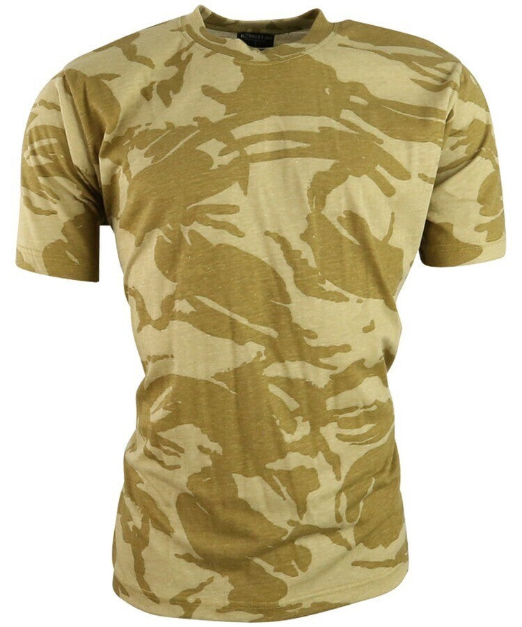 Kombat UK T-Shirt British Desert Polycotton Men's Army Top Military 