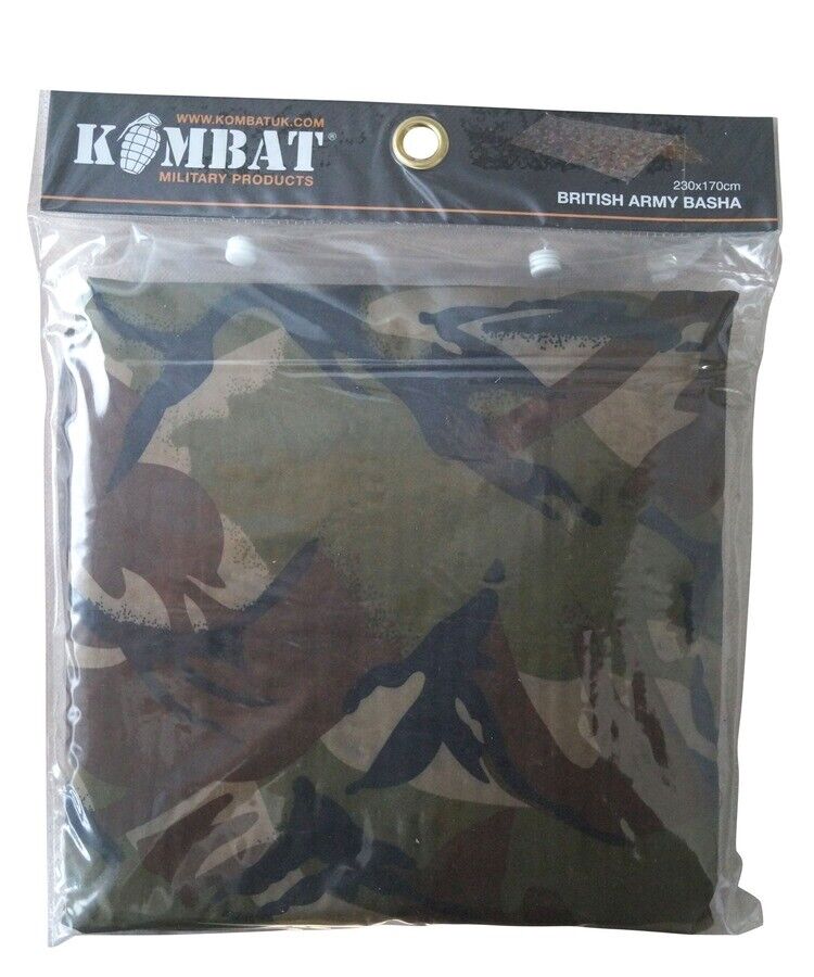 MILITARY TENT WATERPROOF BASHA CAMPING BRITISH ARMY COMBAT BTP DPM