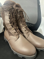 WELLCO WP Army Issue Brown Combat Jungle Boots Size 9L UK