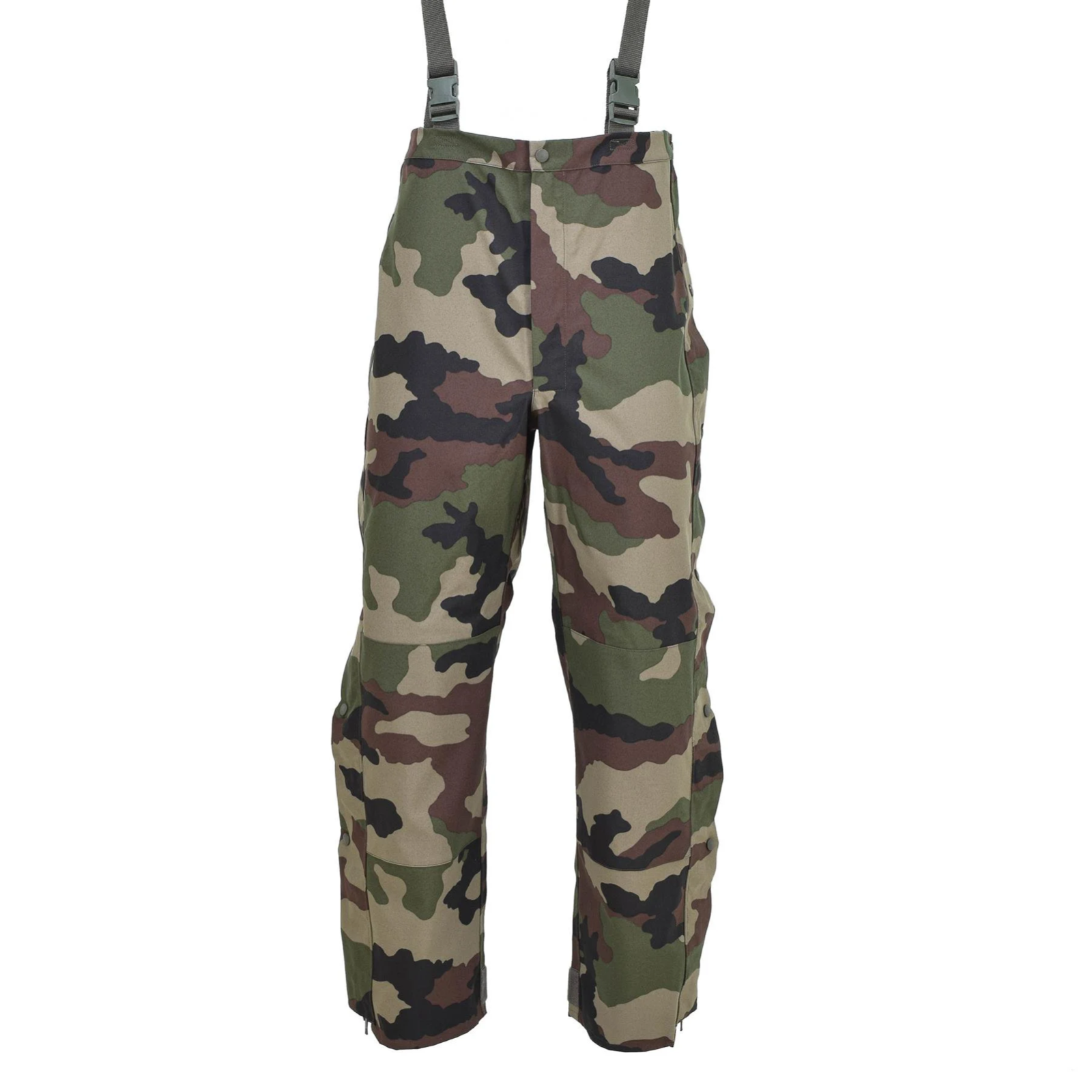 NEW French Army Goretex Trousers With Braces Waterproof Windproof Pants Gortex