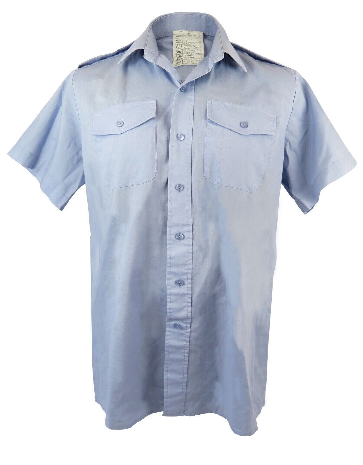 RAF Blue Shirt British Air Force Service Uniform Short or Long Sleeves