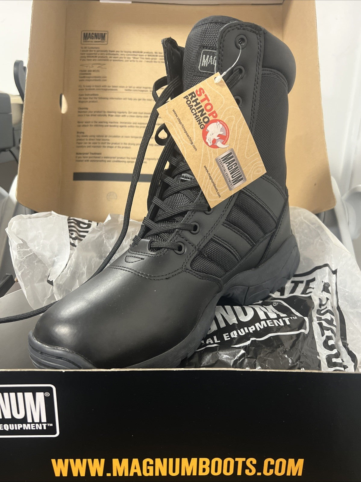 Magnum Panther 8.0 Uniform Boots Non-Safety Tactical Combat Patrol UK 9