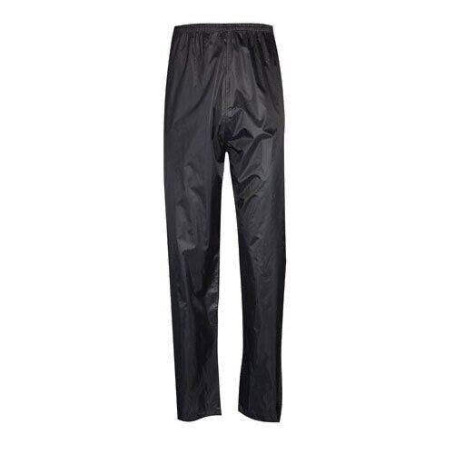 Men's Black Waterproof Over Trouser Fishing Camping Workwear  NEW