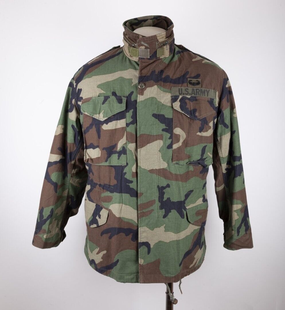 Genuine US Army Jacket Woodland Camouflage Combat