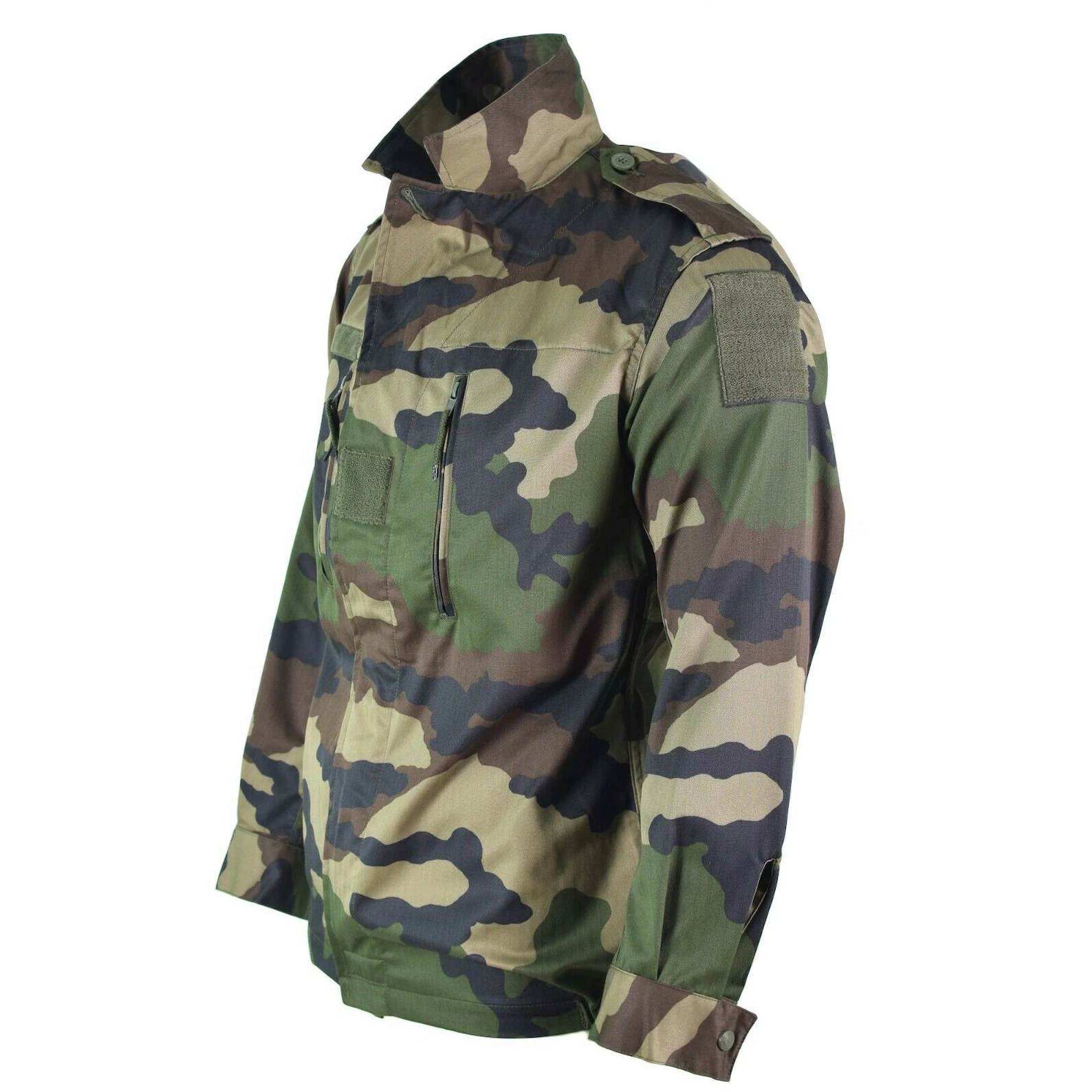 NEW French Army F2 Camo Jacket Surplus Woodland Camo