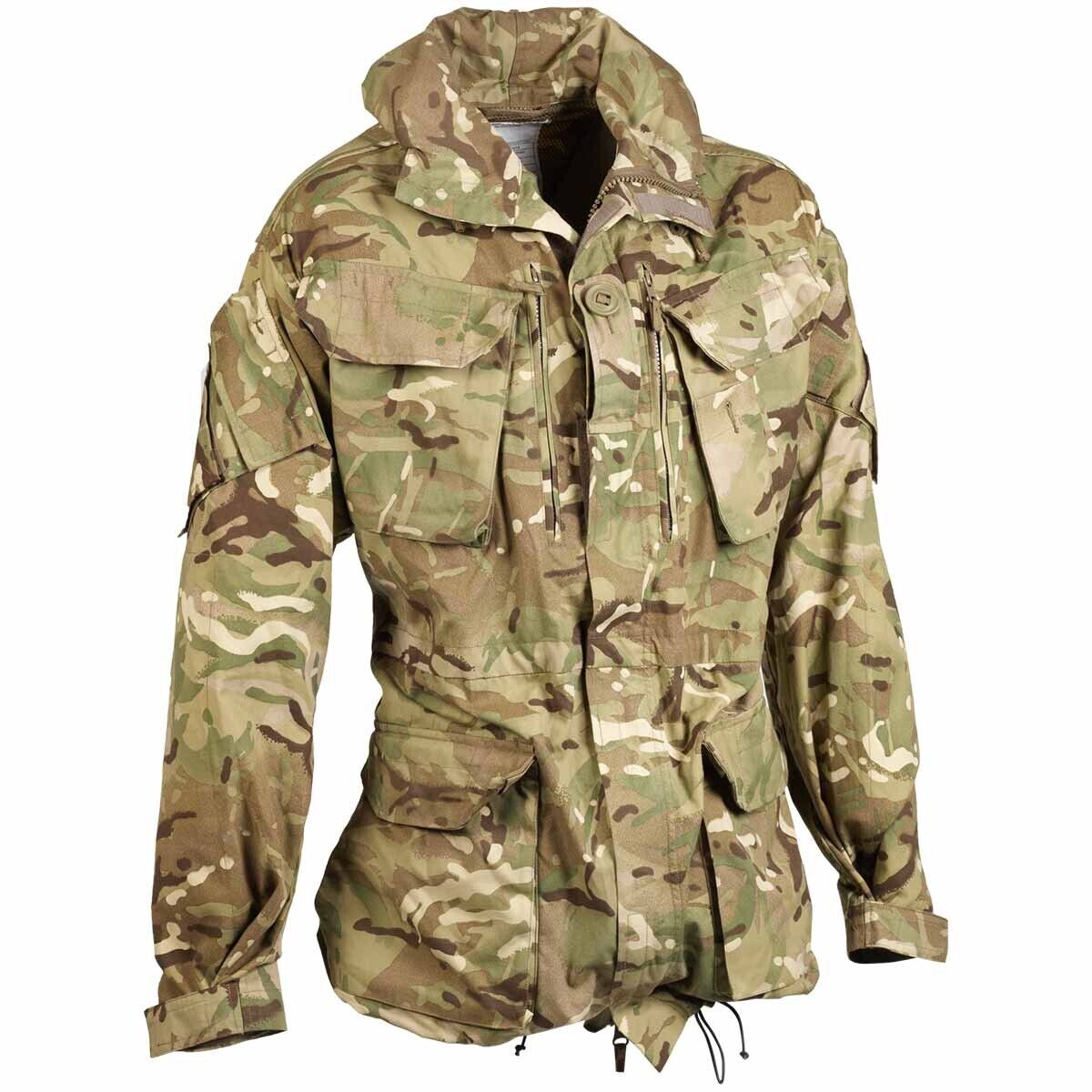 British Army Issue MTP Windproof Smock Combat Jacket Grade 1