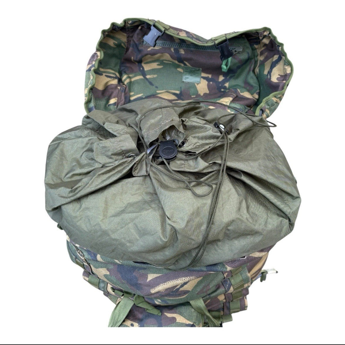 Short Back Ruck Brit British Army Short Bergen Rucksack DPM IRR Convulted Back Dpm ...