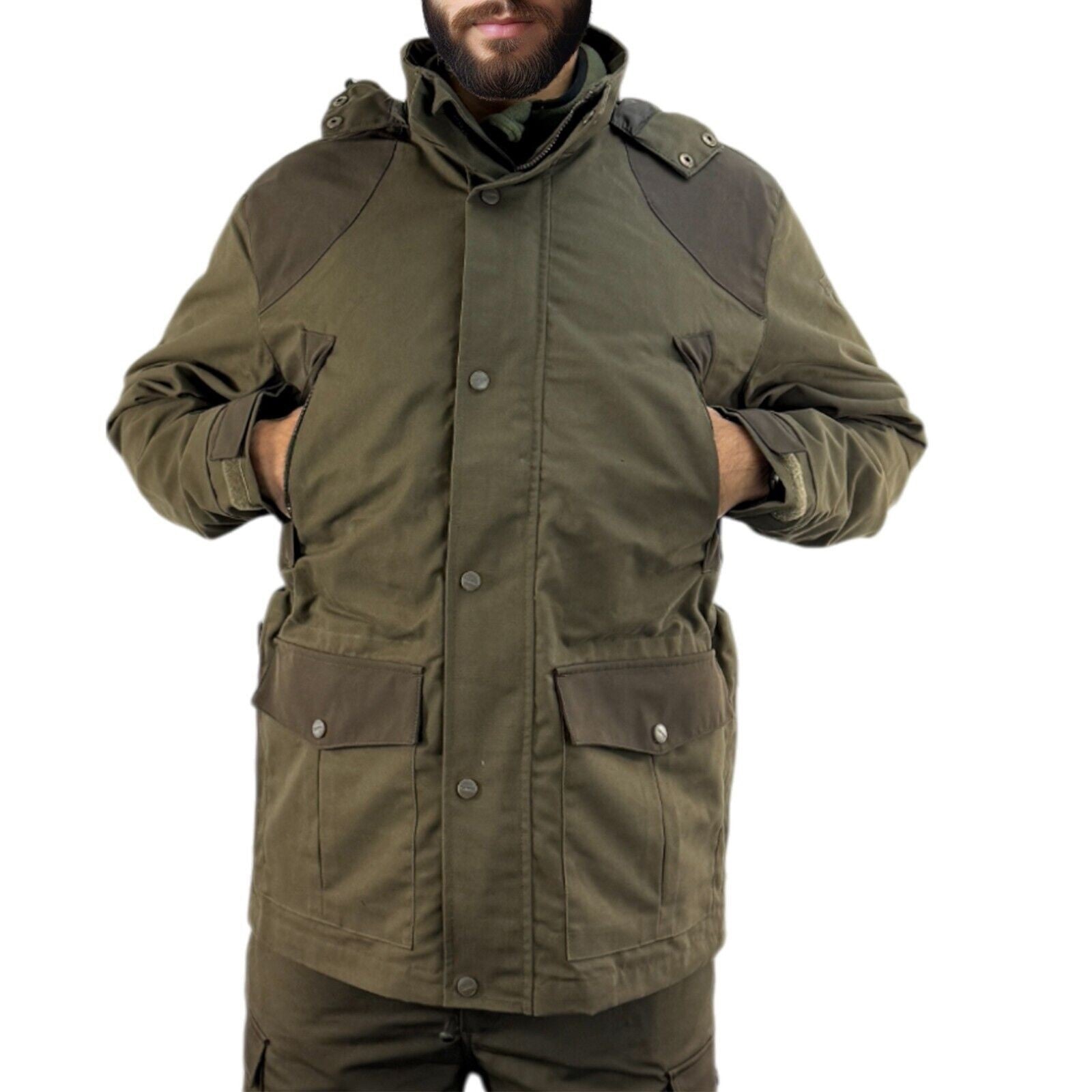 Mens Game Forrester Durable Waterproof Jacket - Hunting Camping Outdoor Raincoat