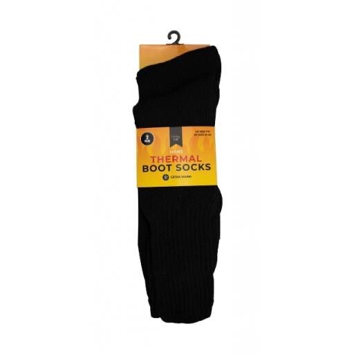 FARLEY MILL MEN'S EXTRA WARM THERMAL BOOT SOCKS 7-11
