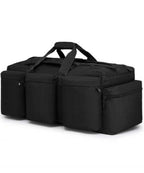 Assault Holdall 100L Black Tactical Bag Military Rucksack Army Police Security