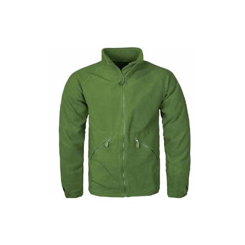 Olive Green Fleece with Collar British Army Surplus Thermal Cold Weather Jacket