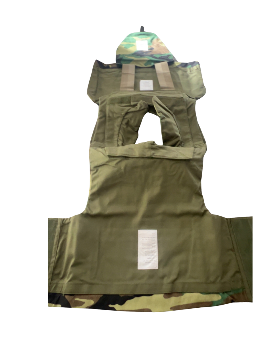 Vest Guard Ballistic Soft Armor NIJ II Vest Woodland Camo Shell