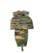 Vest Guard Ballistic Soft Armor NIJ II Vest Woodland Camo Shell
