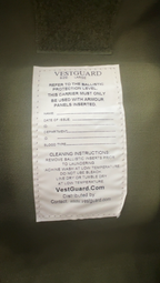 Vest Guard Ballistic Soft Armor NIJ II Vest Woodland Camo Shell