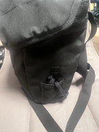 British Army Gas Mask Bag Black Haversack Respirator Pack