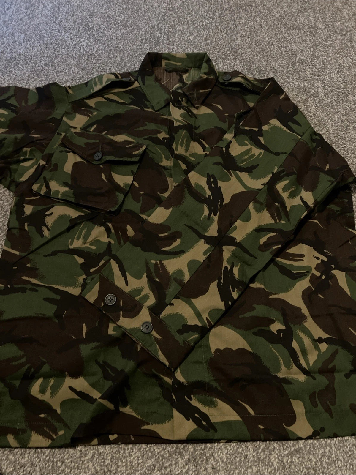 British Army Tropical DPM Shirt Military Camo Combat Jacket NEW