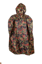 Swiss Army Alpenflage Poncho Camo Waterproof Coat