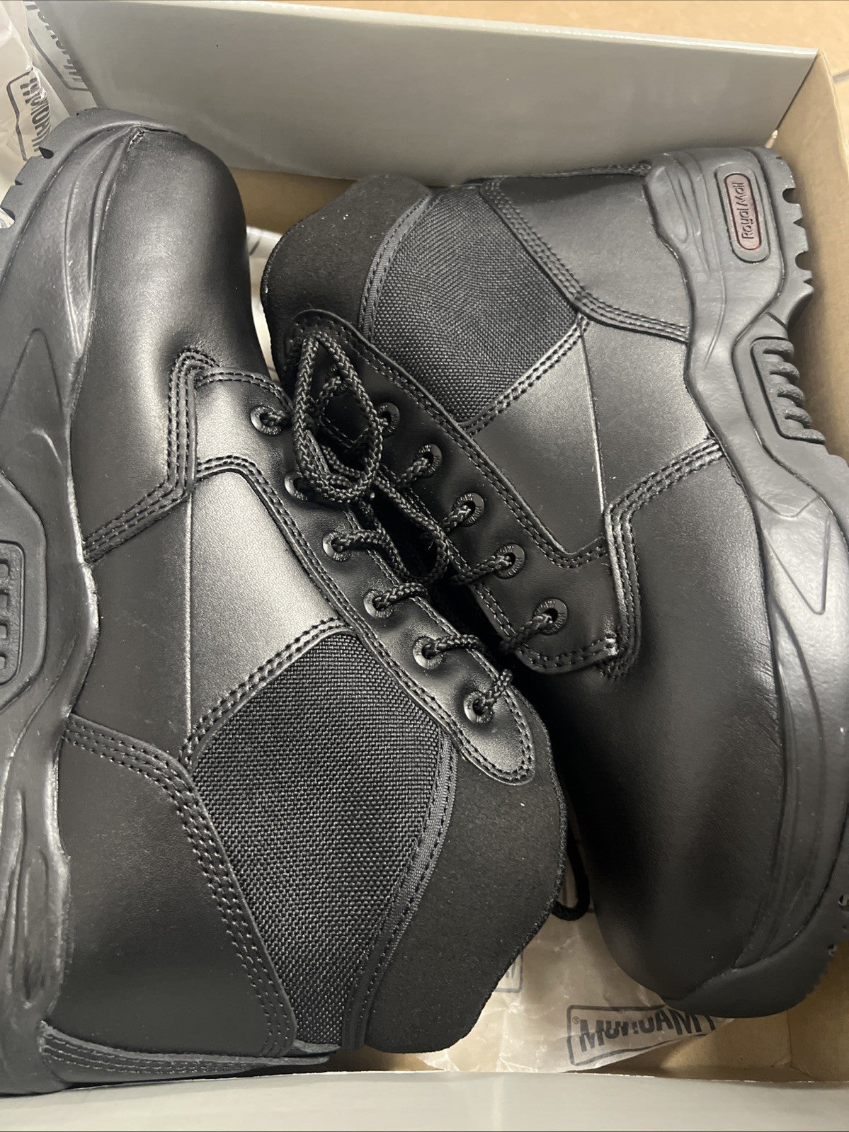 Magnum Midnite Plus II Steel Toe Cap Walking Boots Royal Mail New UK 8