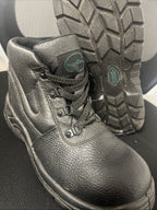 Rugged Terrain Size 7 Leather Safety Boot Steel Toe Cap RT514B