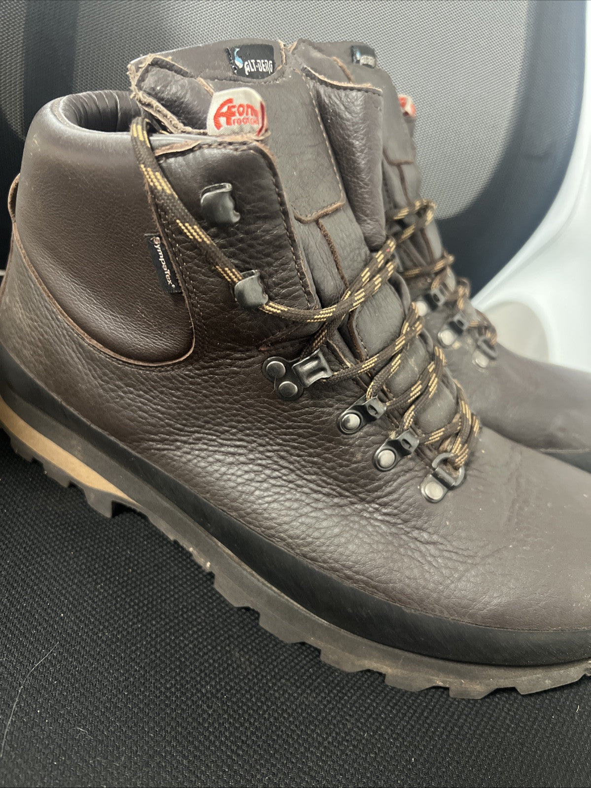 Altberg Fremington Mid Brown Leather Walking Boots Size UK 12